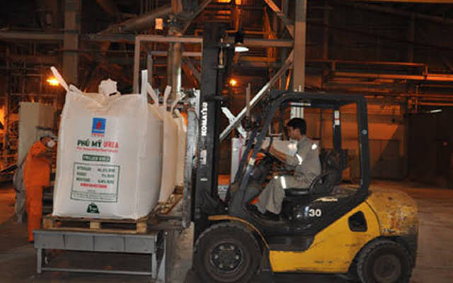 PVFCCo xuất 500 tấn Đạm Phú Mỹ bao jumbo sang New Zealand