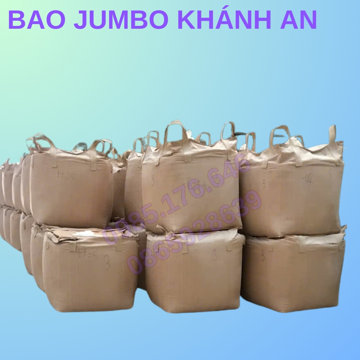 Bao jumbo đựng nhựa ở Lào Cai – Giải pháp tối ưu cho ngành công nghiệp nhựa