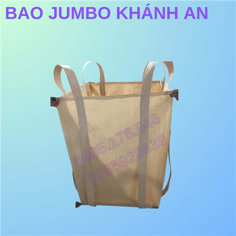 Ảnh Bao jumbo không nắp đáy liền – Giải pháp đóng gói bền chắc cho nông dân Tuyên Quang