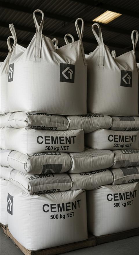 Bao jumbo đựng xi măng 