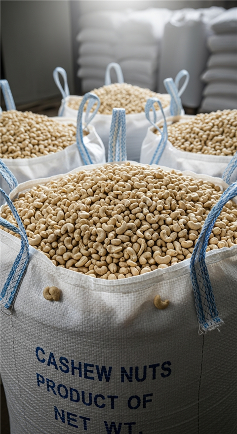 Bao jumbo đựng hạt điều 