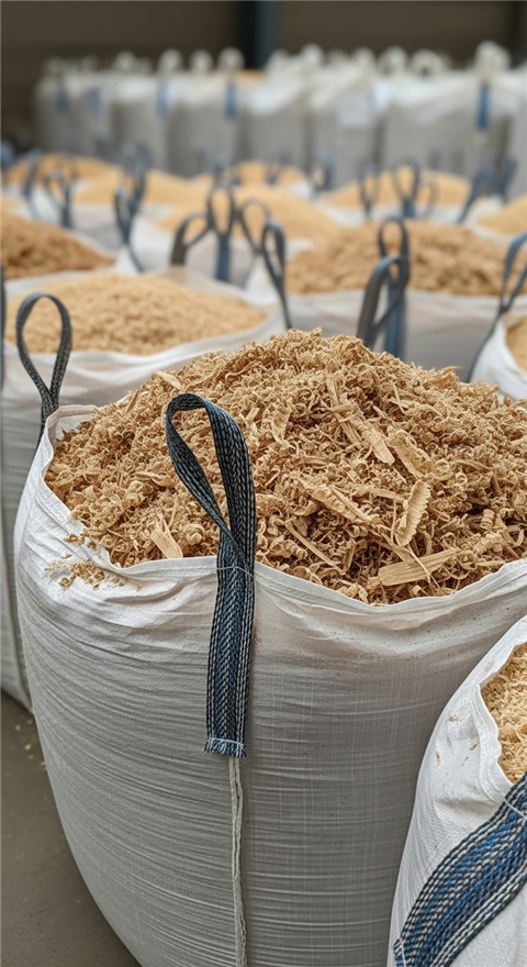 Bao jumbo đựng mùn cưa 